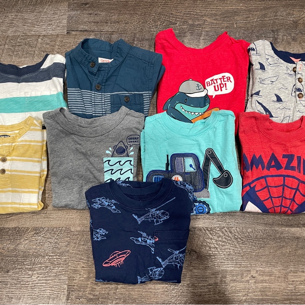 Kids Graphic T-Shirts Assortment